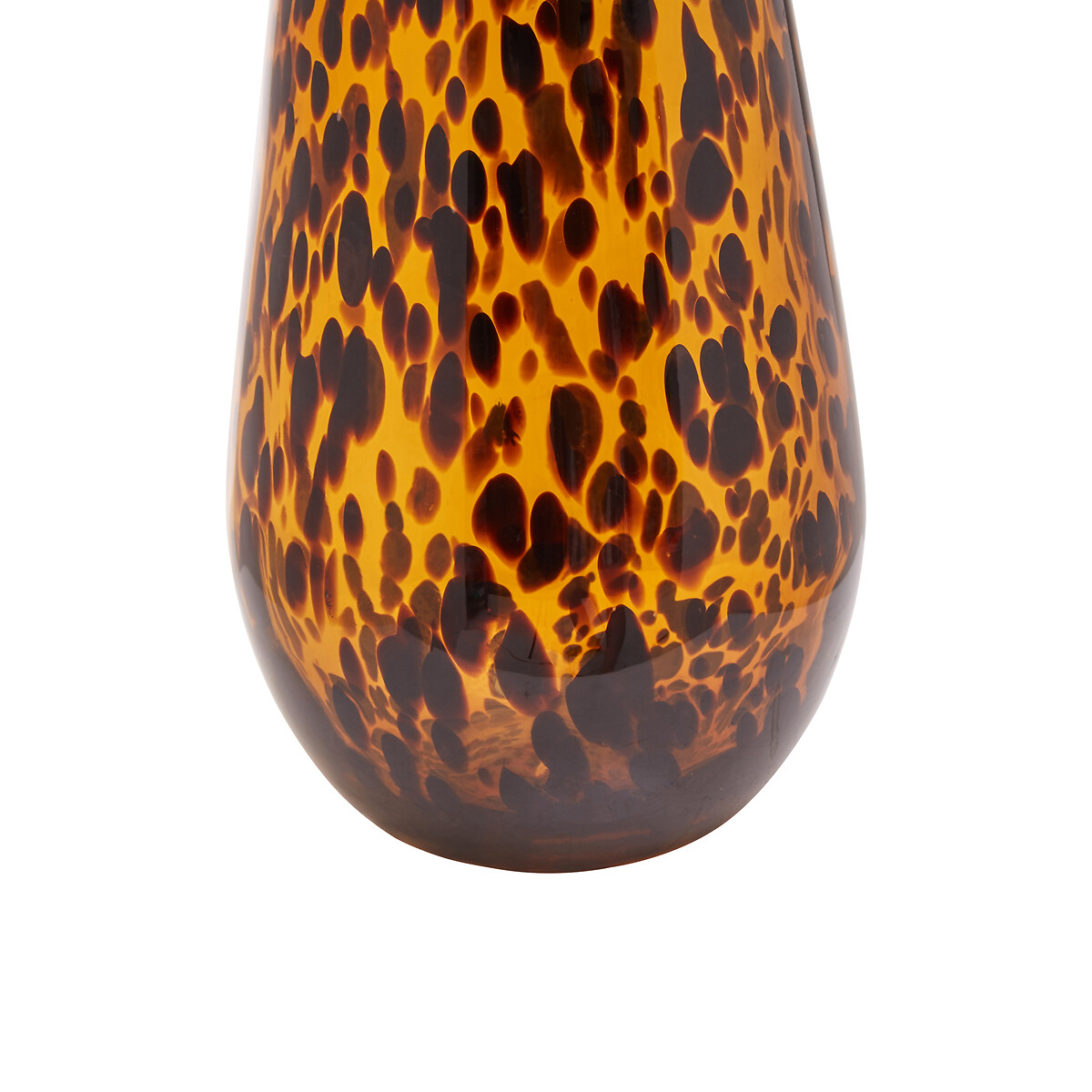 30cm Tortoise Glass Vase orange, ÉDITÉ