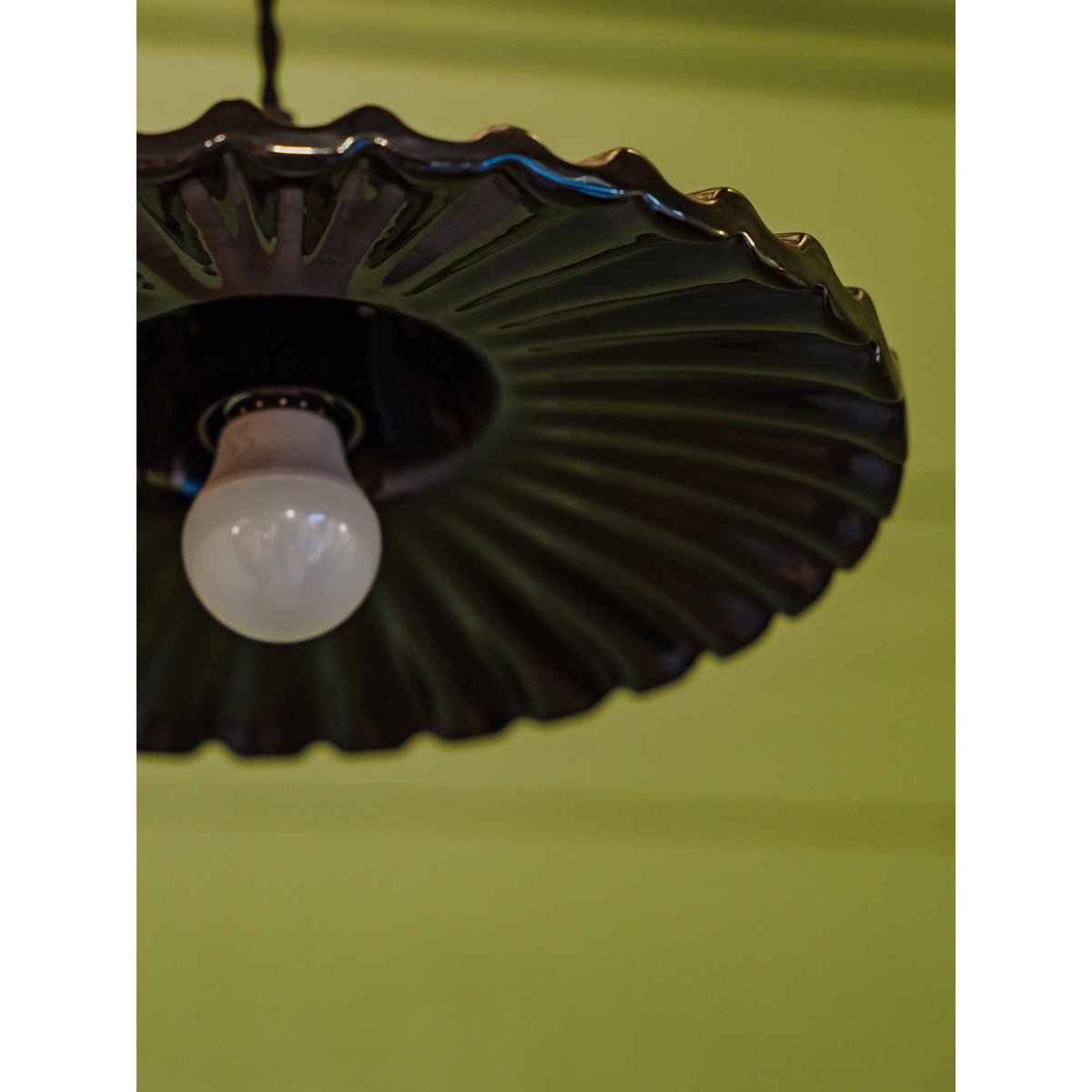 Lampe baladeuse en céramique noir Paulette N°98 - Bon état v300233, DEBONGOUT