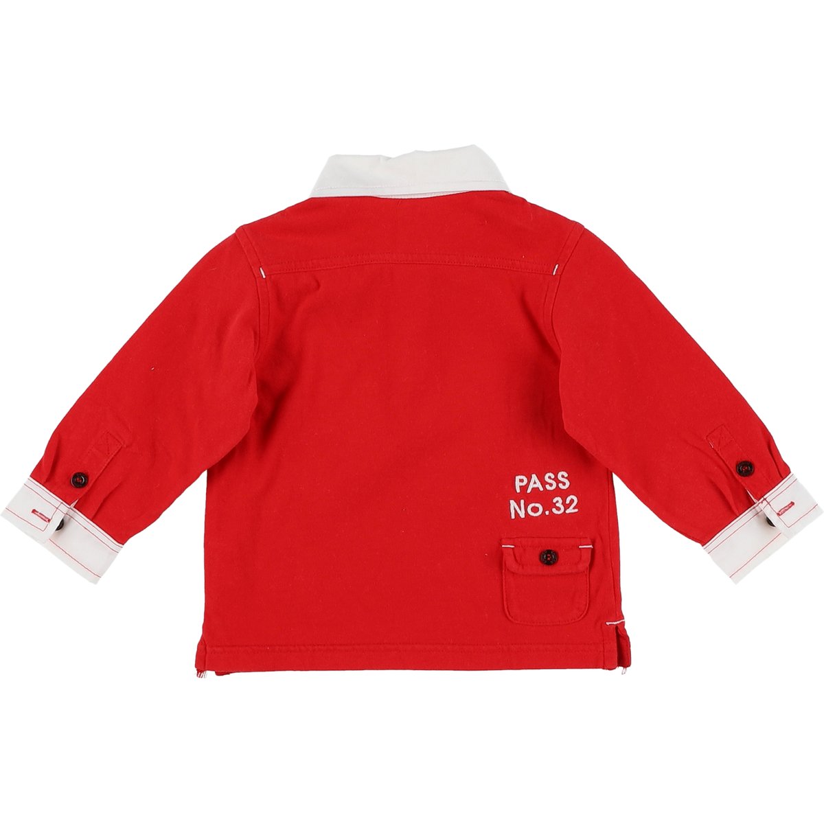 Polo - Très bon état blanc;rouge, CHICCO