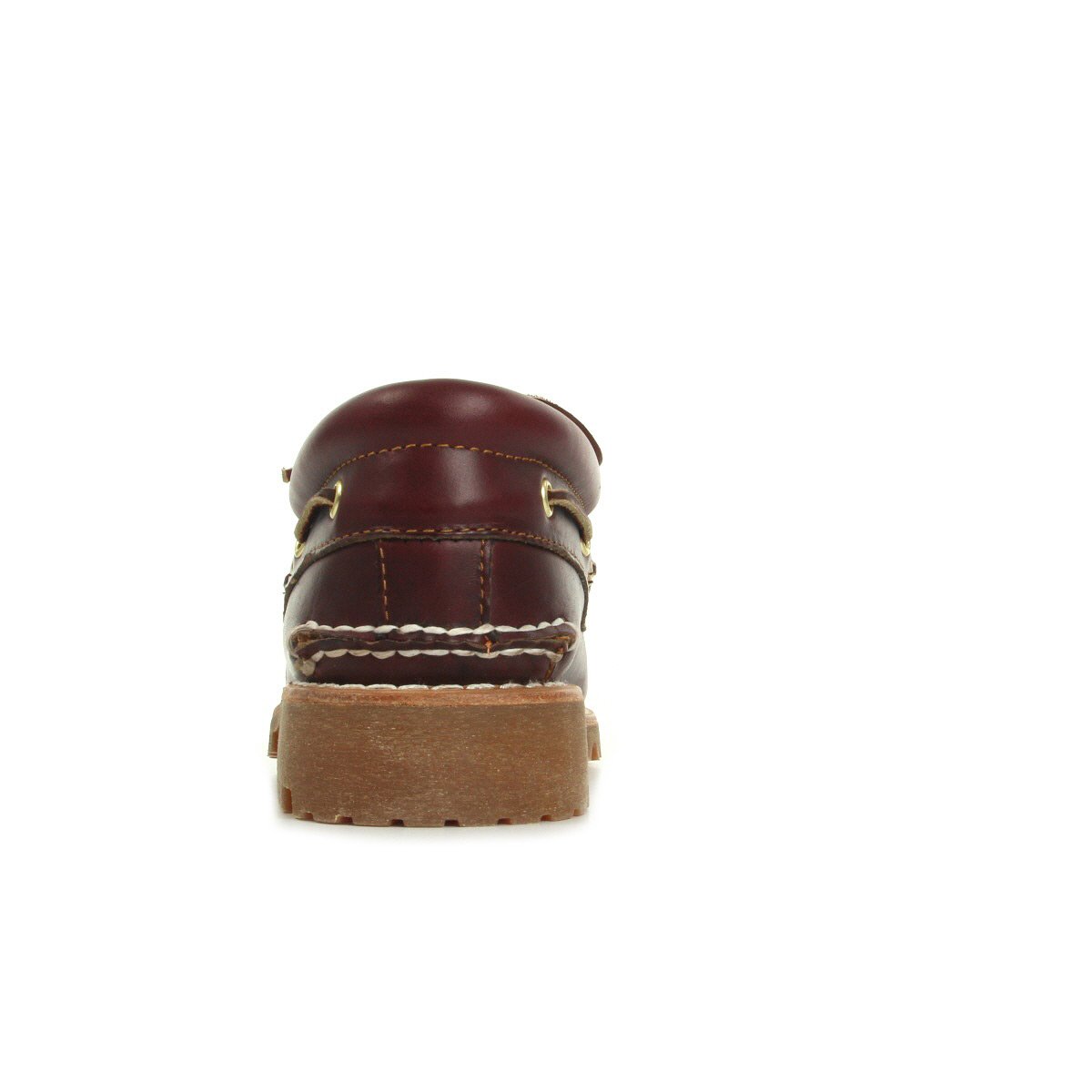 Chaussures Traditional Handsewn 3 Eye Lug Burgundy bordeaux, TIMBERLAND