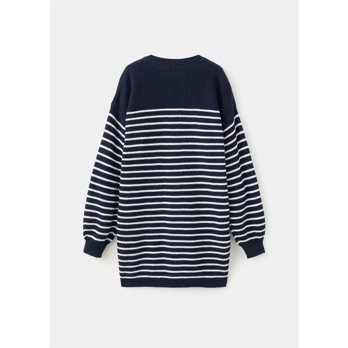Robe midi maille bleu marine foncé, MANGO KIDS