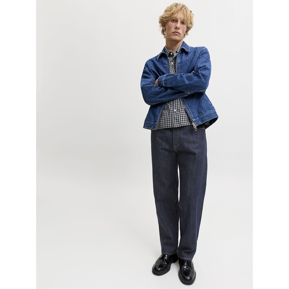 Jean droit, EDDIE denim foncé, JACK & JONES