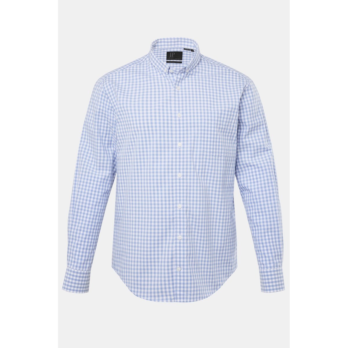 Chemise à carreaux traditionnelle pierre bleue, JP1880