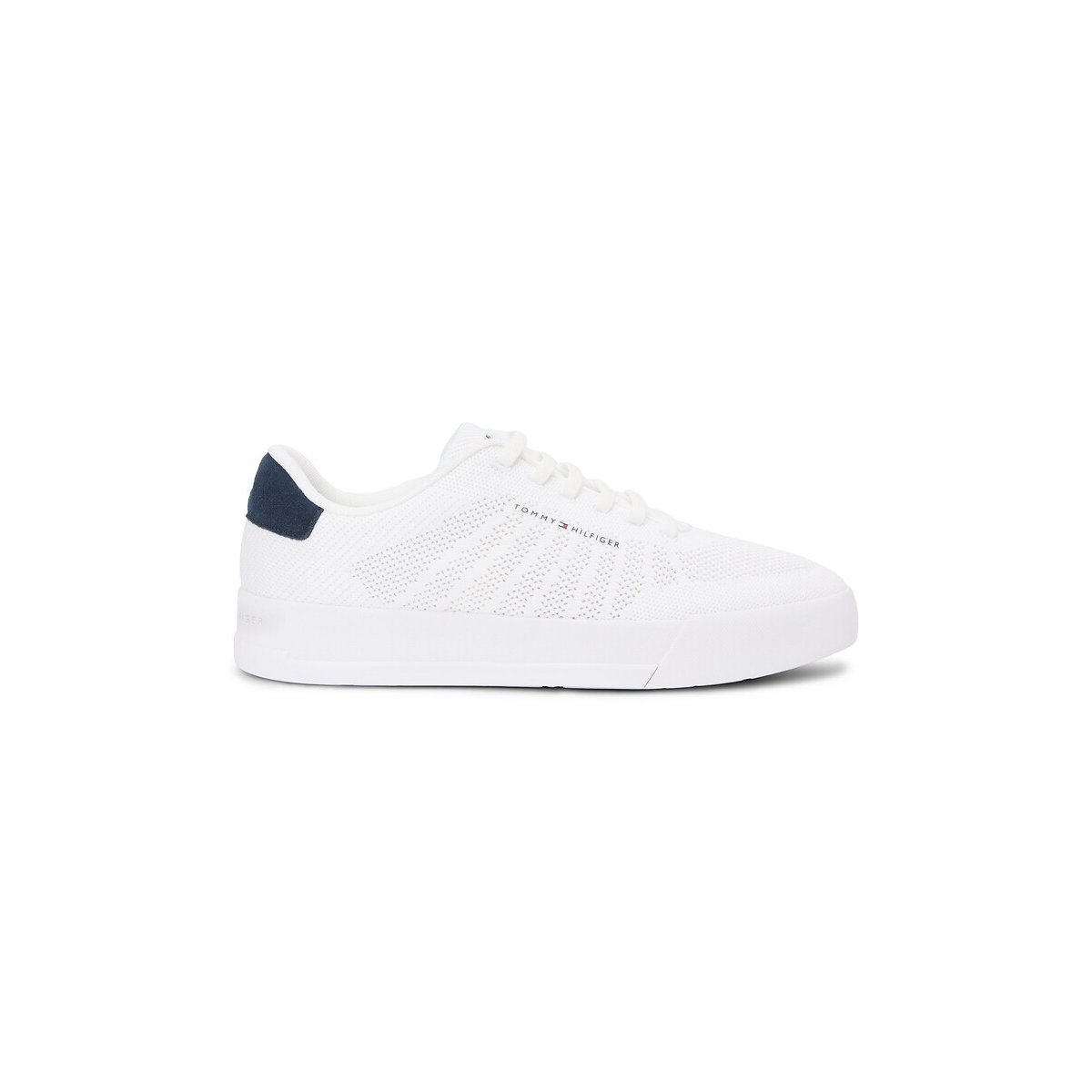 TH Court Knit Trainers white, TOMMY HILFIGER