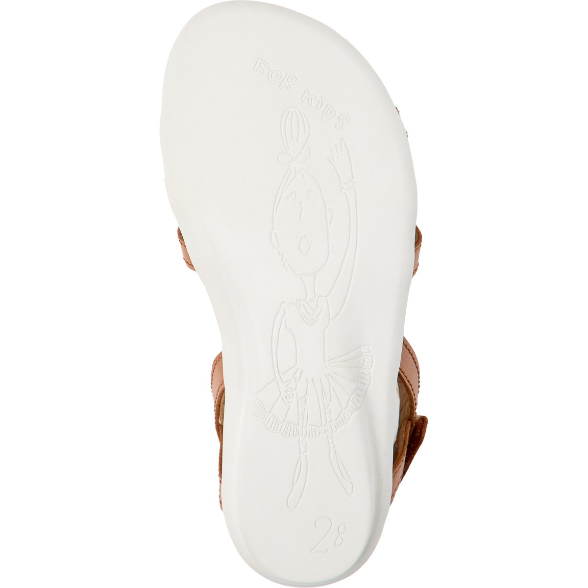 Sandales Right cuir marron, CAMPER