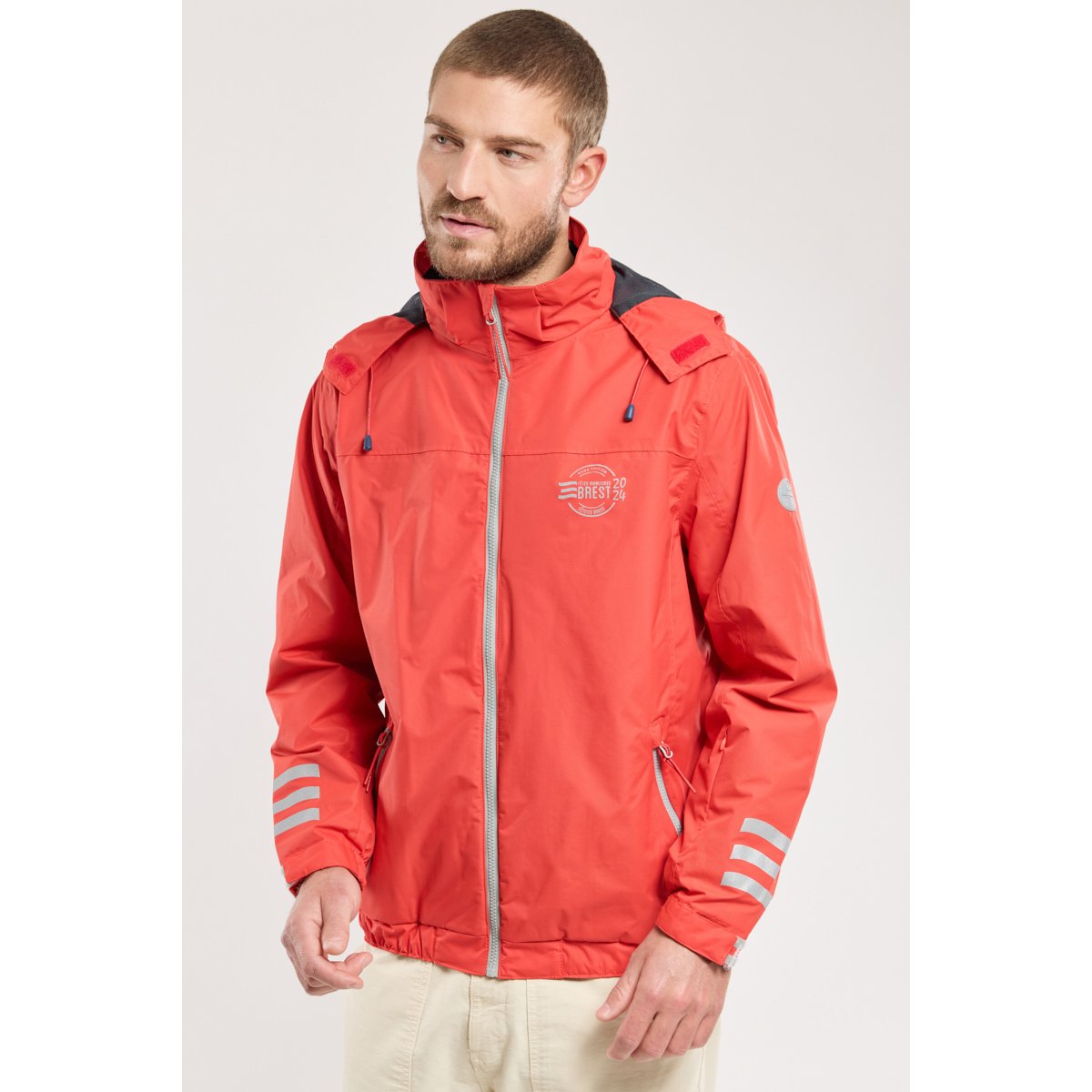 Blouson imperméable pompon, ARMOR-LUX