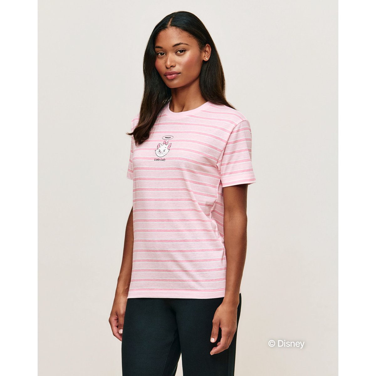 T-shirt en jersey à rayures Marie STRIPEMARYIZ rose, UNDIZ
