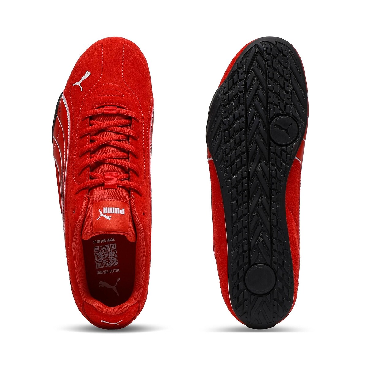 Baskets Catch Suede rouge, PUMA