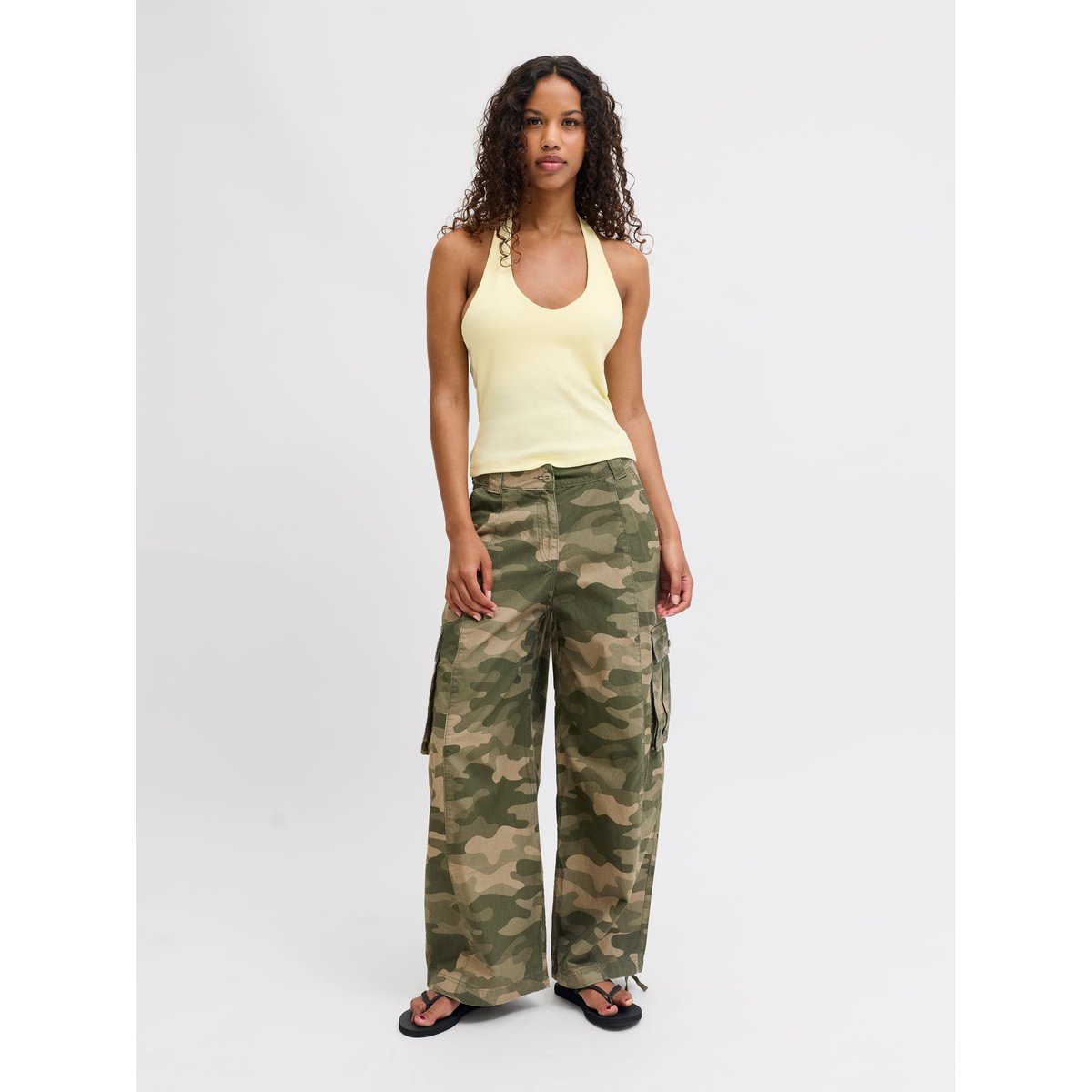 Pantalon covert green, JJXX