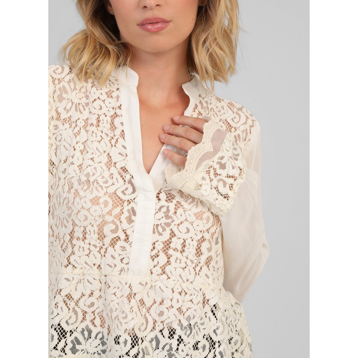 Chemise SALAMA ecru, AN'GE