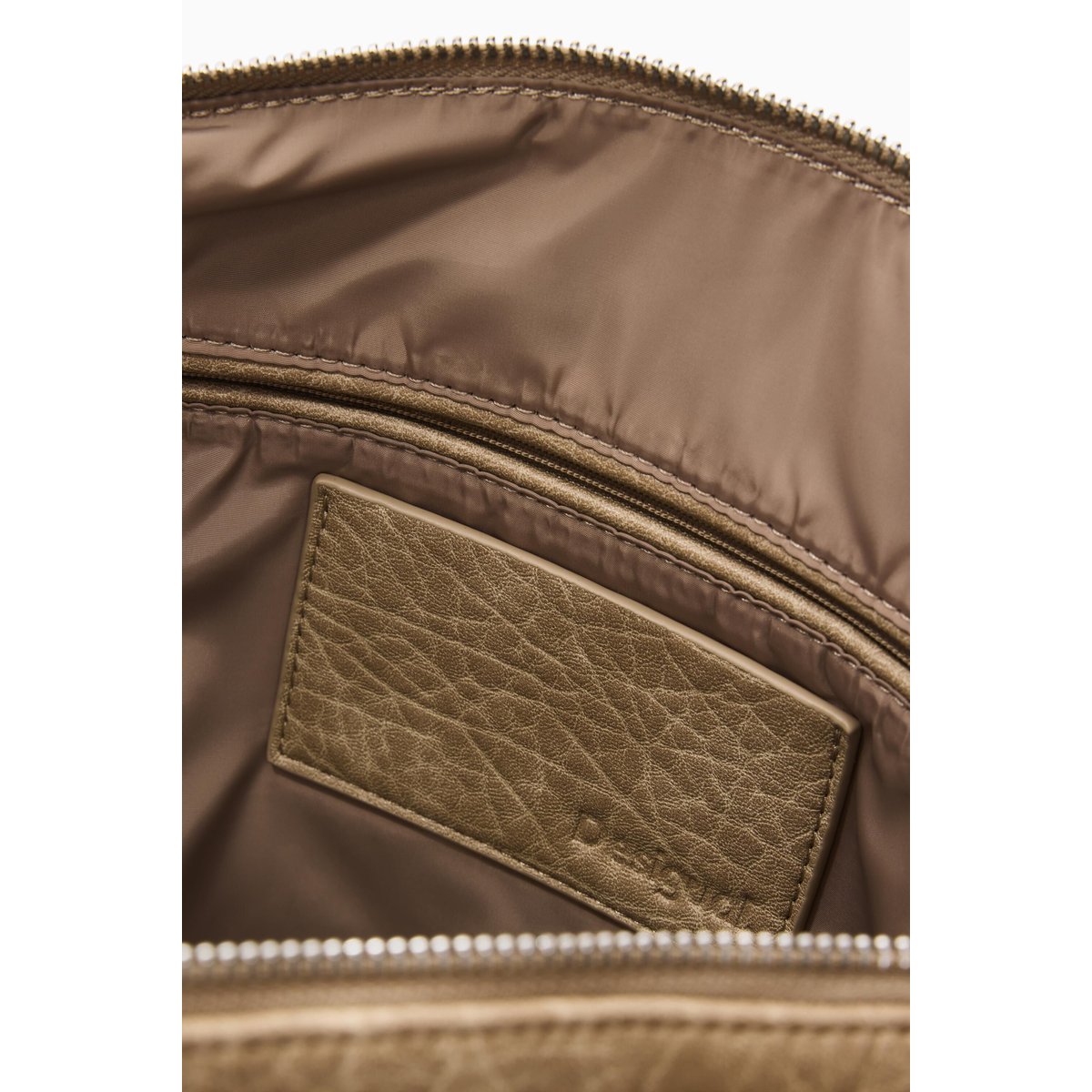 Grand sac shopping beige, DESIGUAL