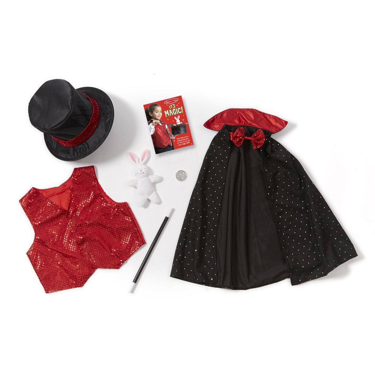 Déguisement de magicien noir, MELISSA & DOUG