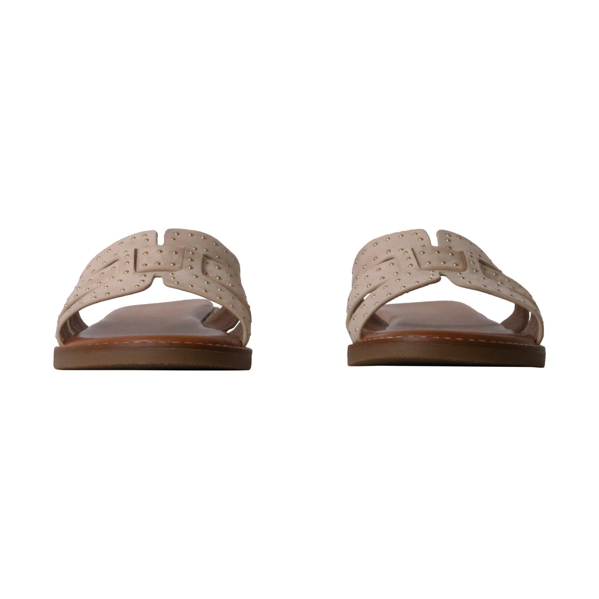 Mules Plates à Enfiler Loevah Paris beige, ENZA NUCCI
