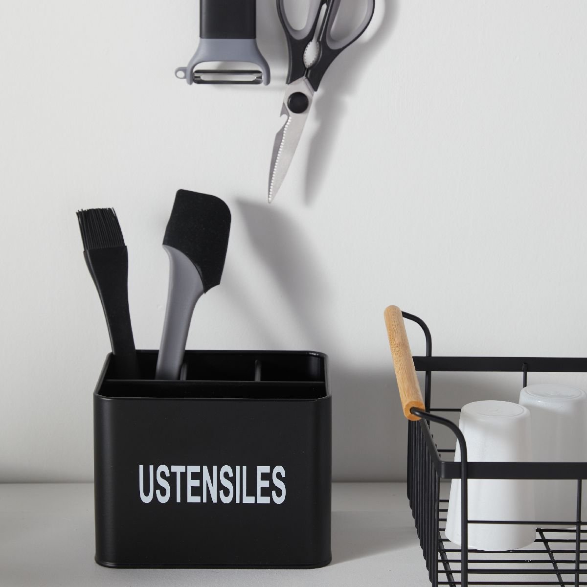 Maryse en silicone KITCHEN noir, UTILITY
