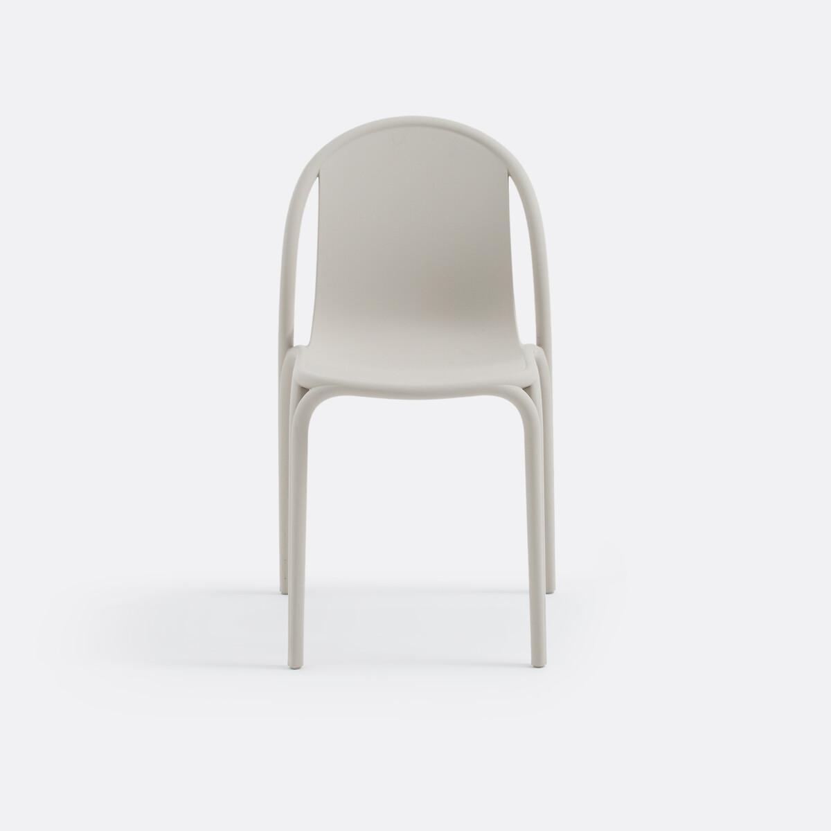 Lote de 2 sillas de jardín de polipropileno, Brooklyn beige, LA REDOUTE INTERIEURS