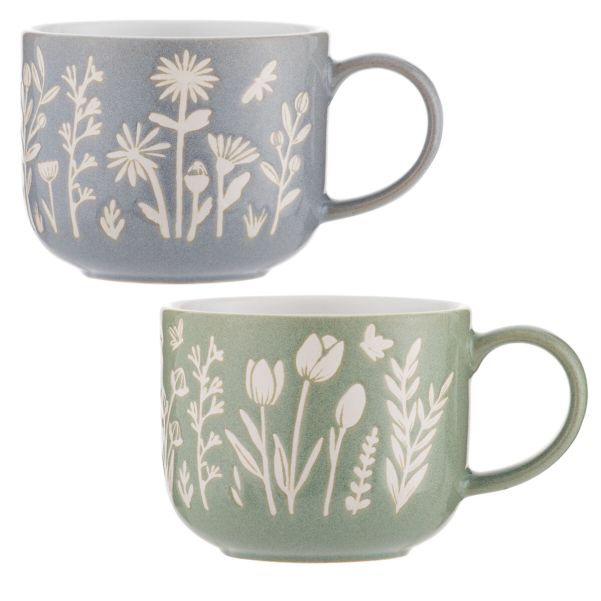Set of 2 In The Meadow Mugs multi-coloured, MASON CASH