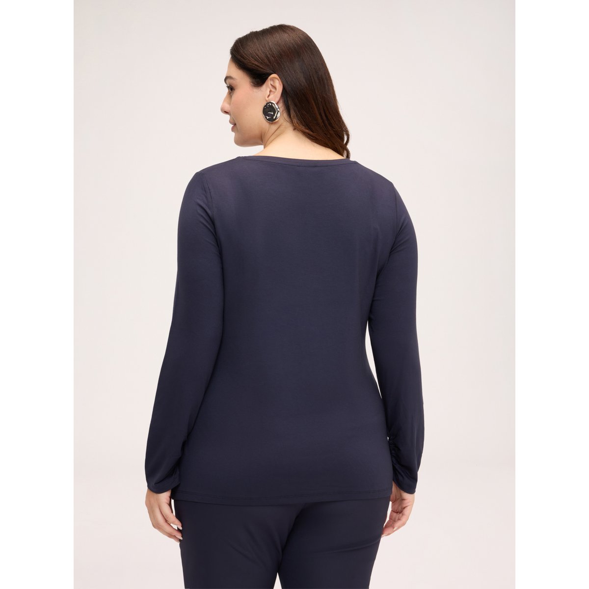 T-shirt avec teckel en paillettes et inscription bleu, FIORELLA RUBINO