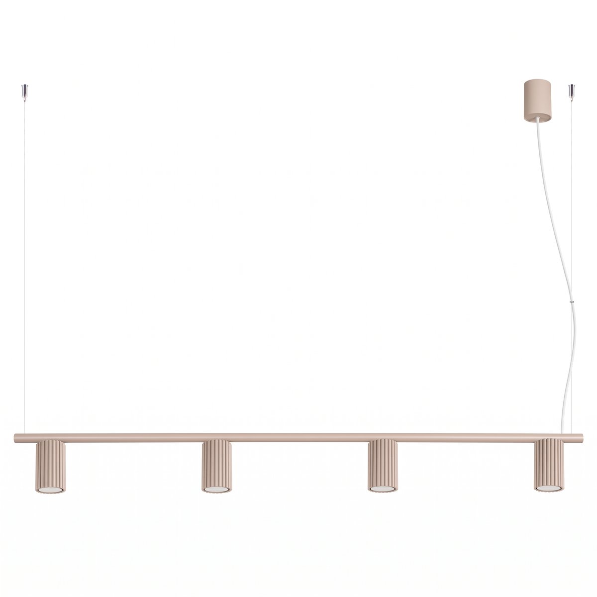 Lustre Aluminium Taupe GU10 4 Karbon taupe, EDEN