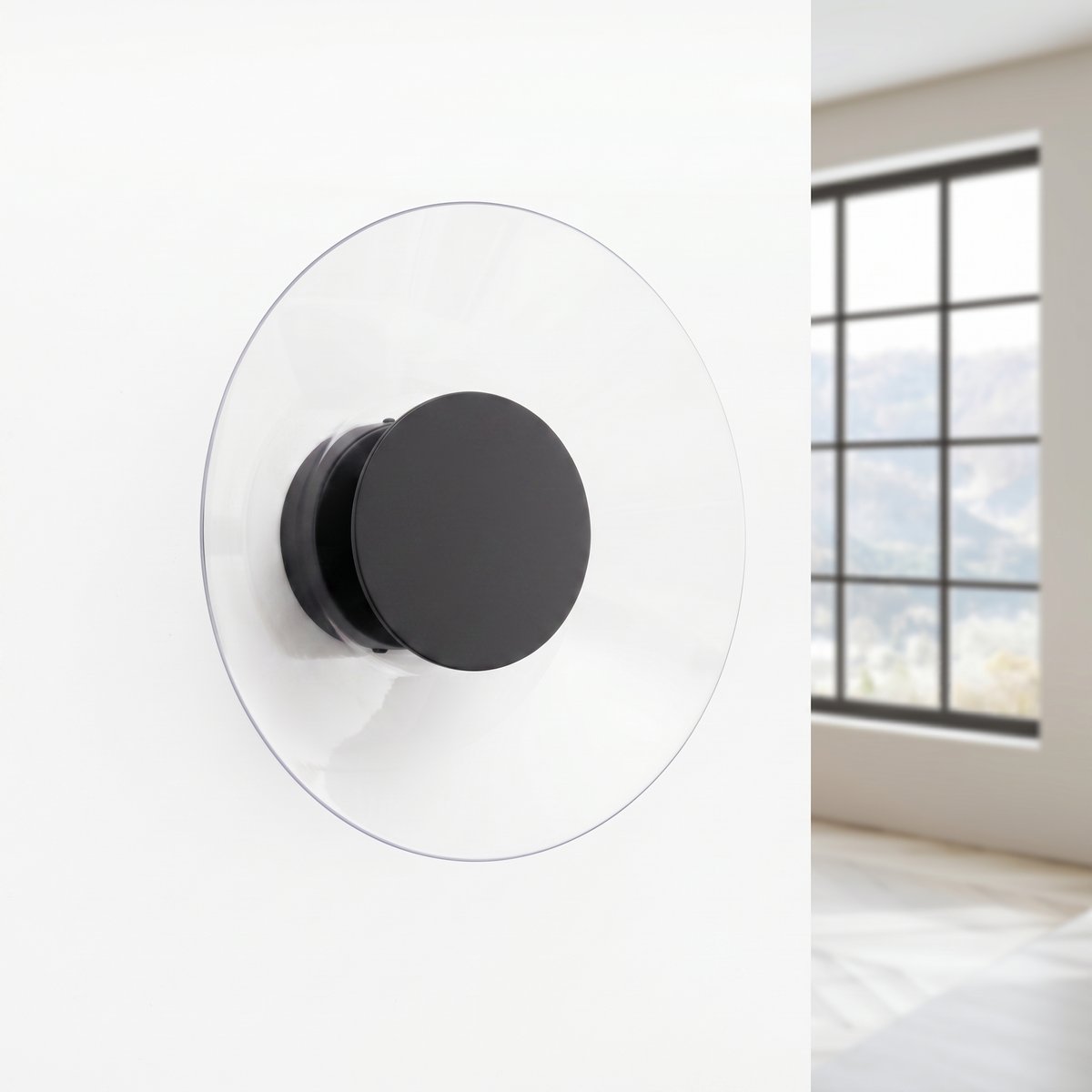 Applique murale Acier Noir LED 1 Astro noir, EDEN