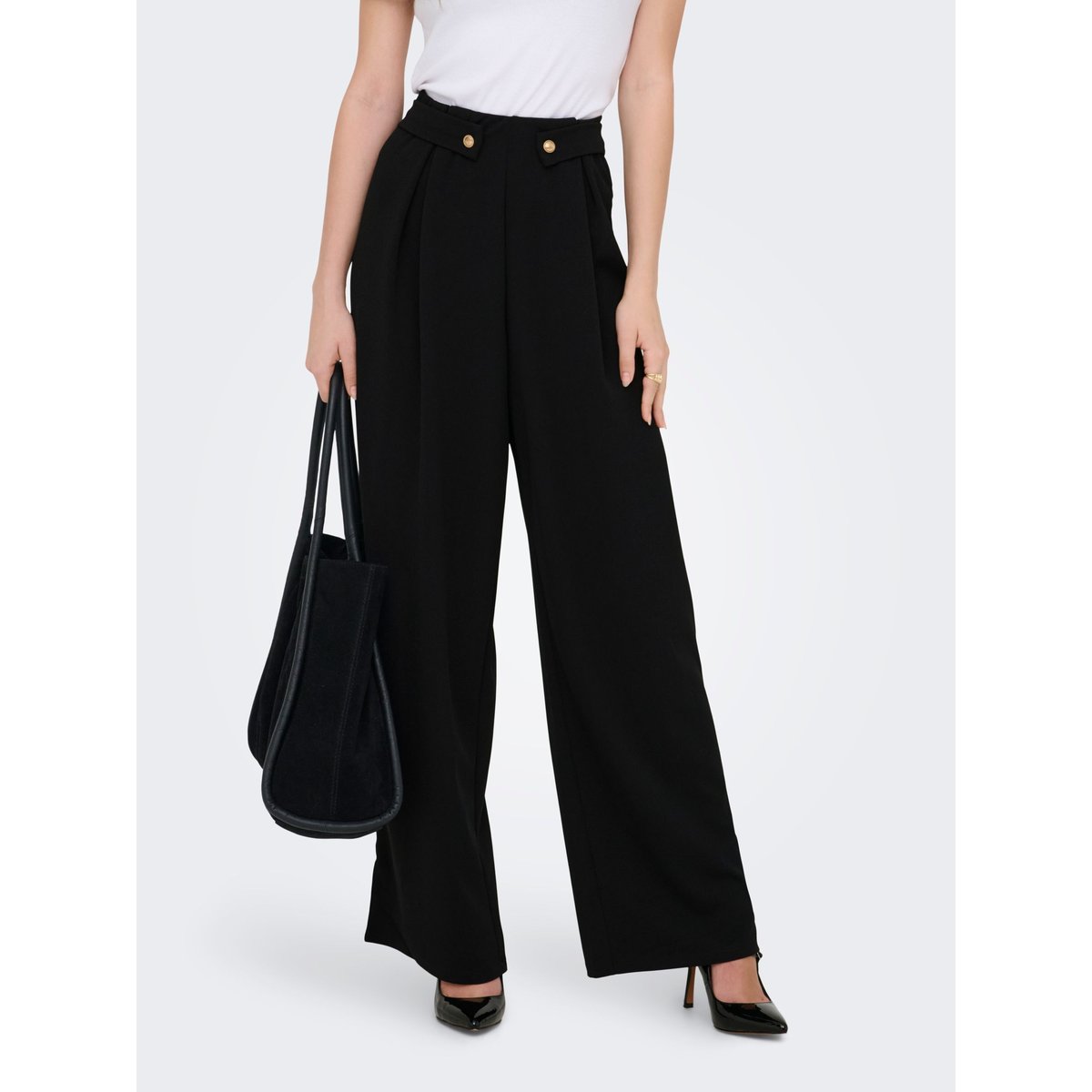 Pantalon noire - black, ONLY