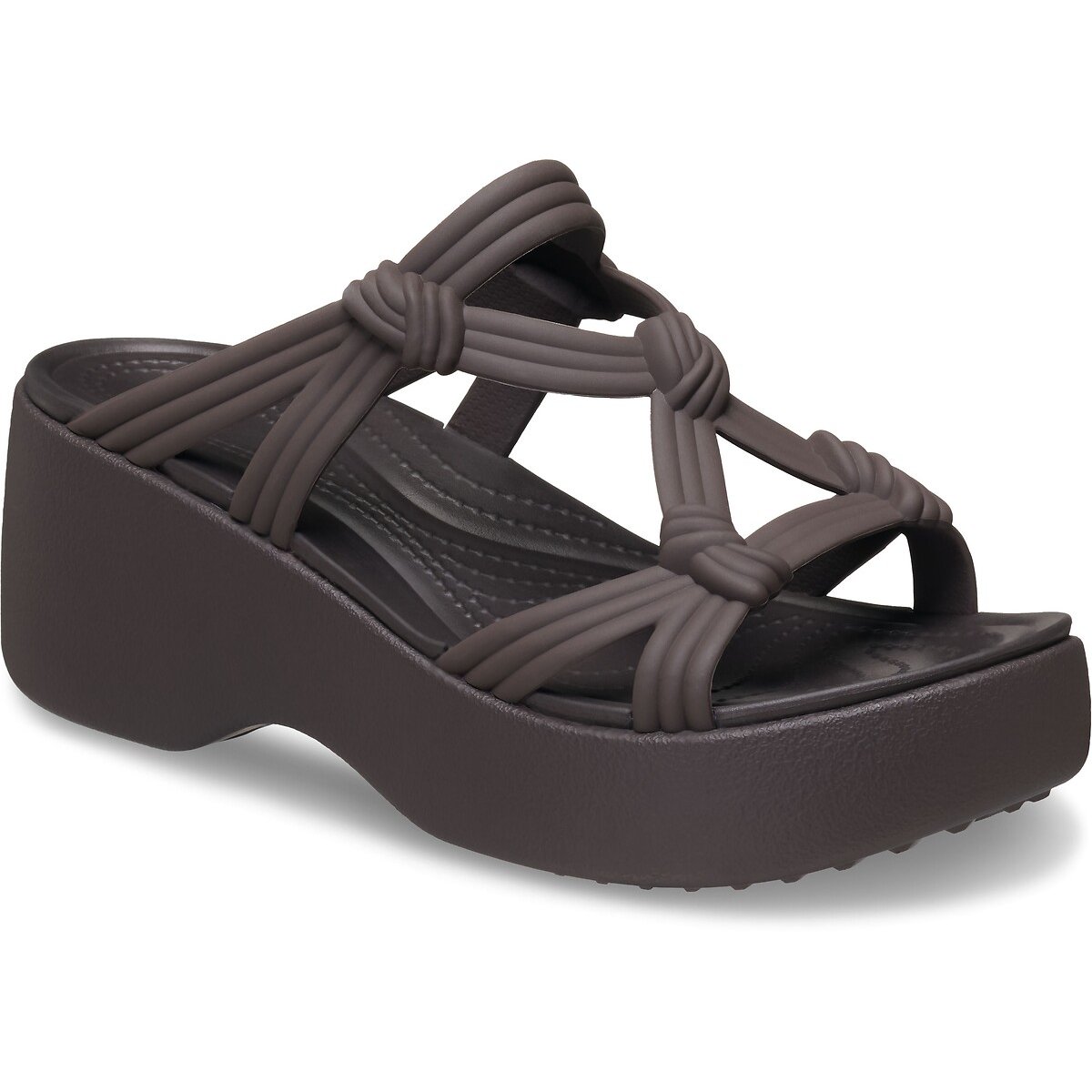 Sandali Brooklyn Knot Sky espresso, CROCS