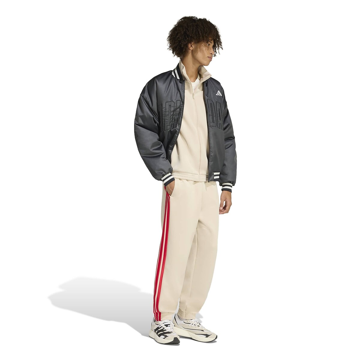 Pantalon de survêtement Stadium beige, ADIDAS SPORTSWEAR
