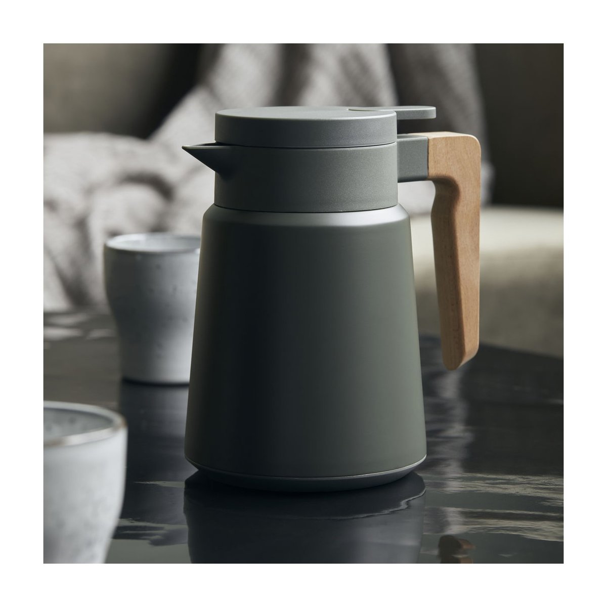 Thermos Cole h 20 cm vert, HOUSE DOCTOR