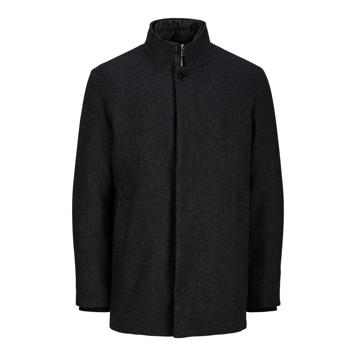 Manteau dark grey melange 1, JACK & JONES