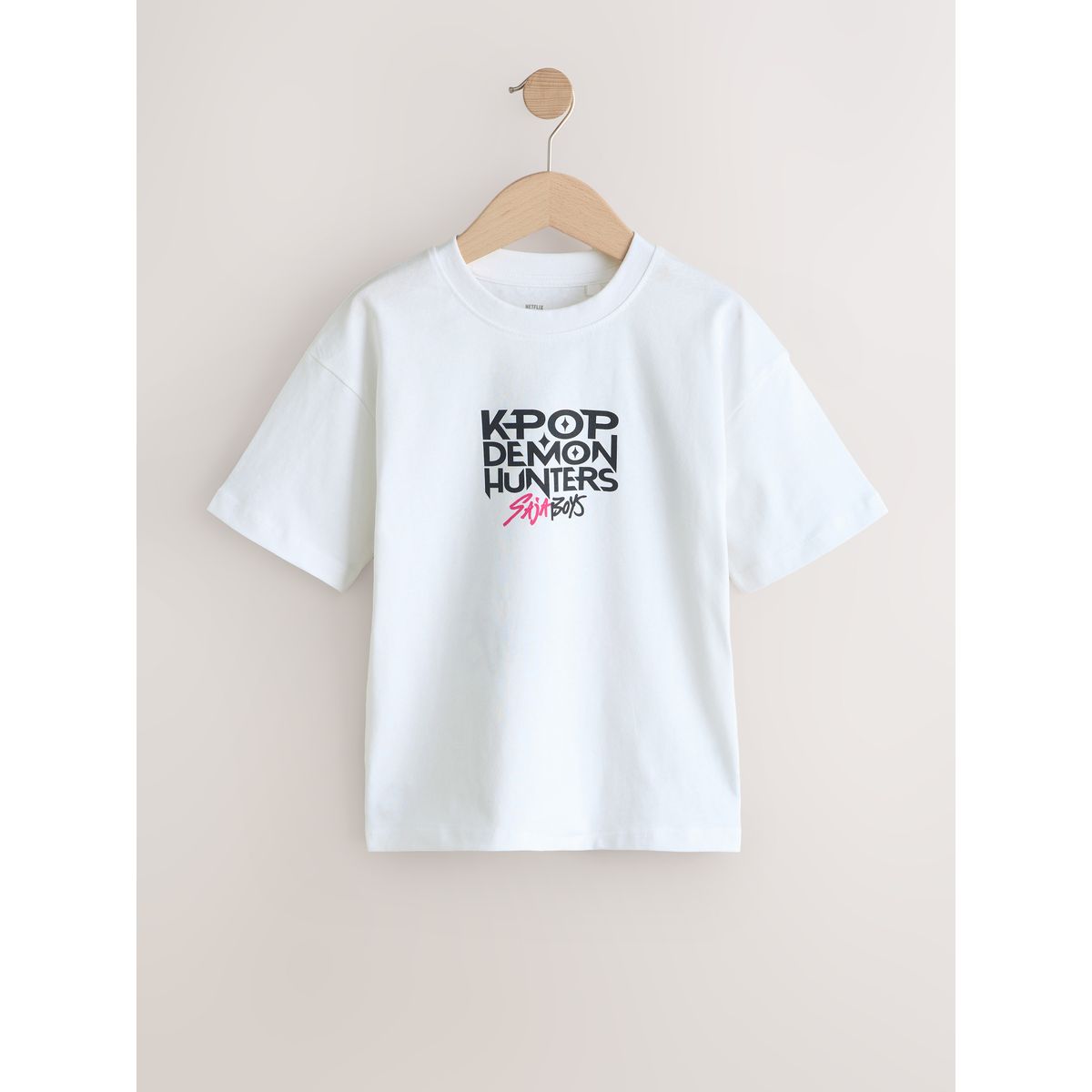 T-shirt kpop demon hunters blanc, NEXT