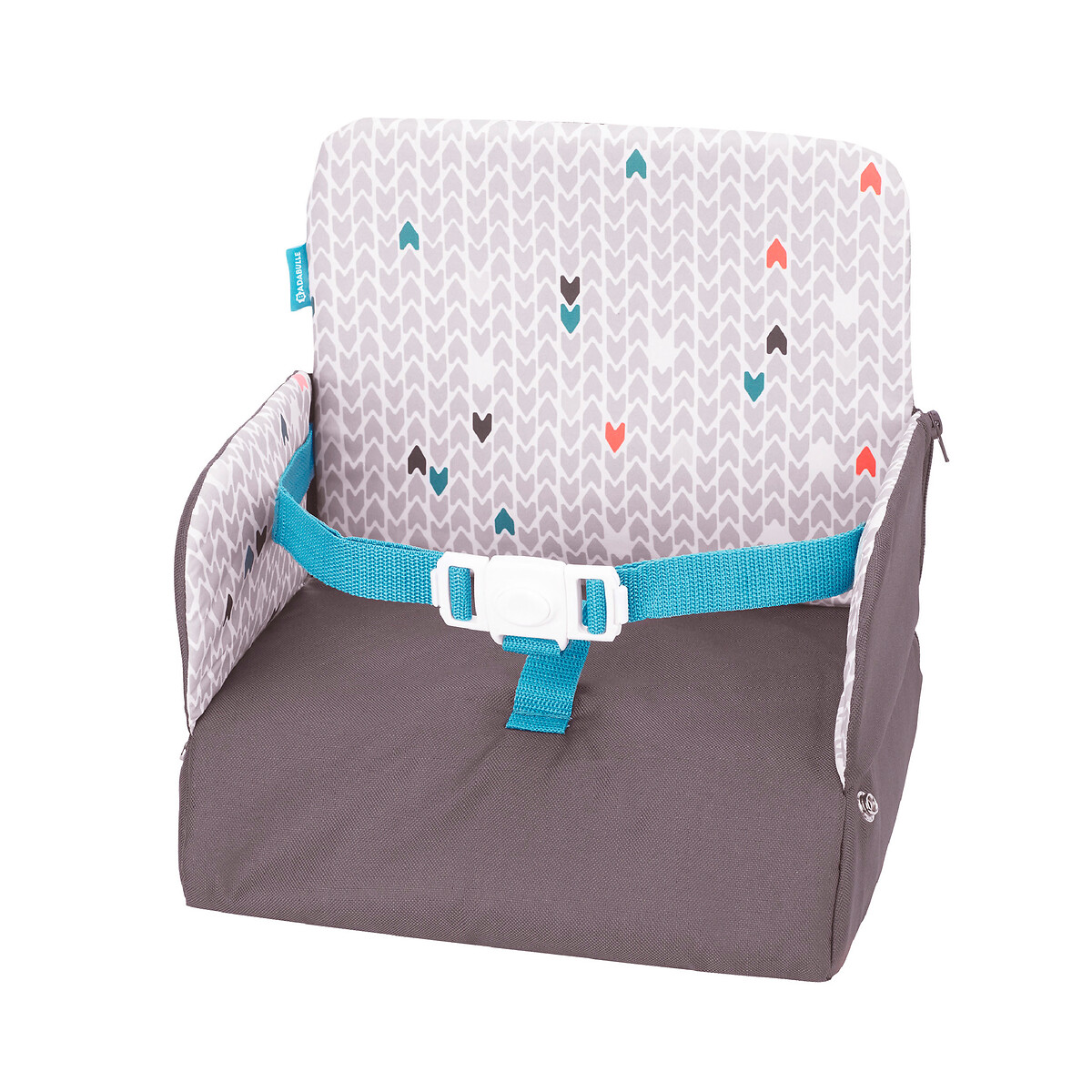Rehausseur de chaise nomade Yummy Travel gris, BADABULLE
