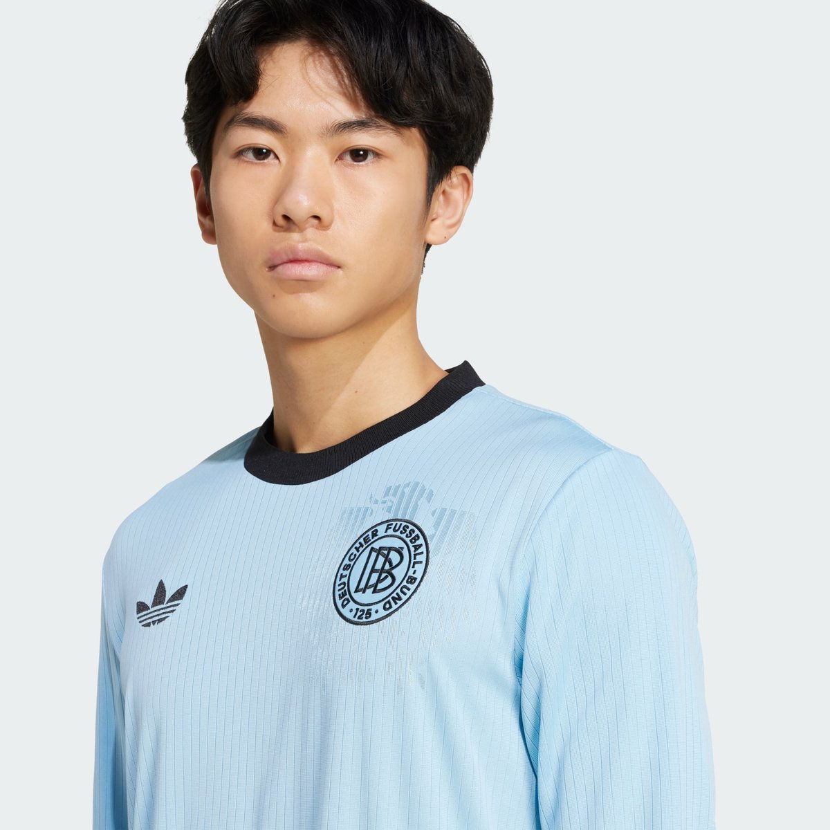Maillot Manches Longues Allemagne Anniversary clear blue / black, adidas Performance
