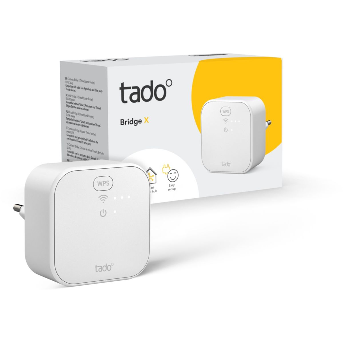 Commande intelligente Bridge Internet X couleur unique, TADO