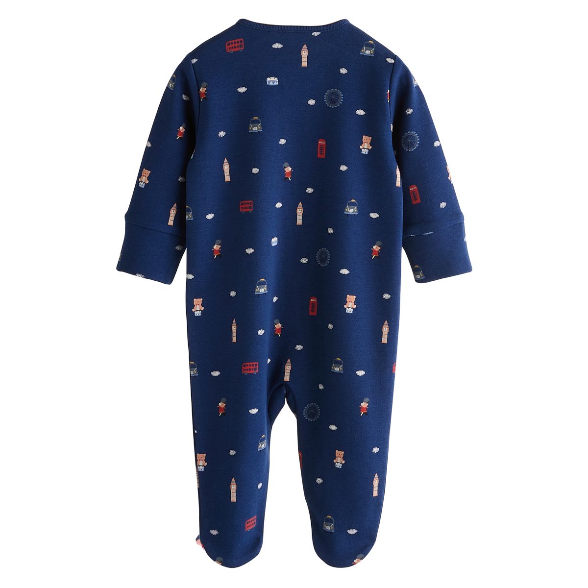 Dors-bien pour bébé brodé rouge/bleu, NEXT