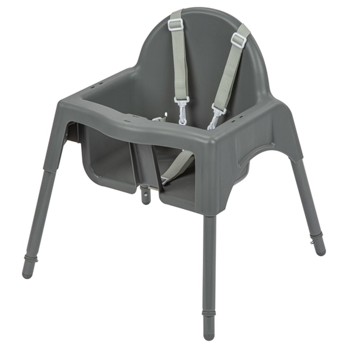 Chaise haute bébé Meely dark grey, BEBECONFORT
