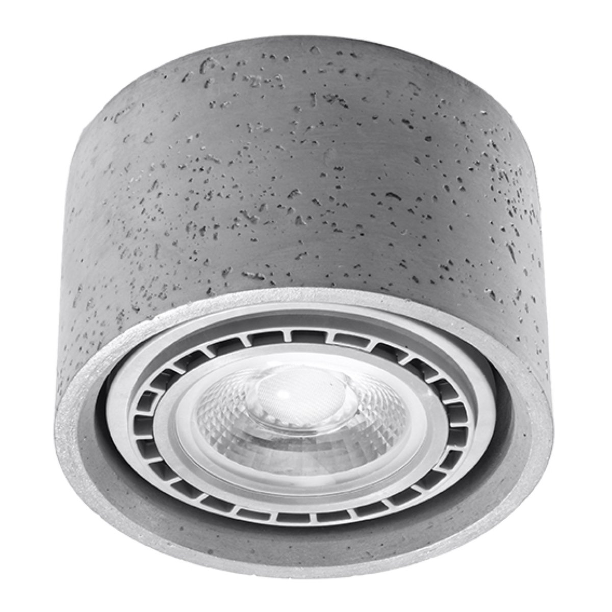 Plafonnier Béton Gris GU10/ES111 1 Basic gris, EDEN