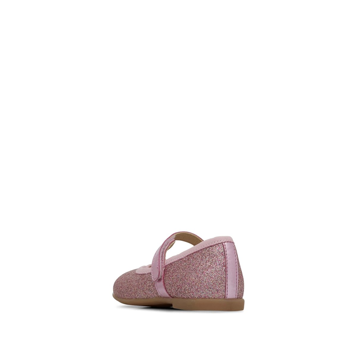 Ballerines en cuir avec paillettes ELANA rose, NATURINO