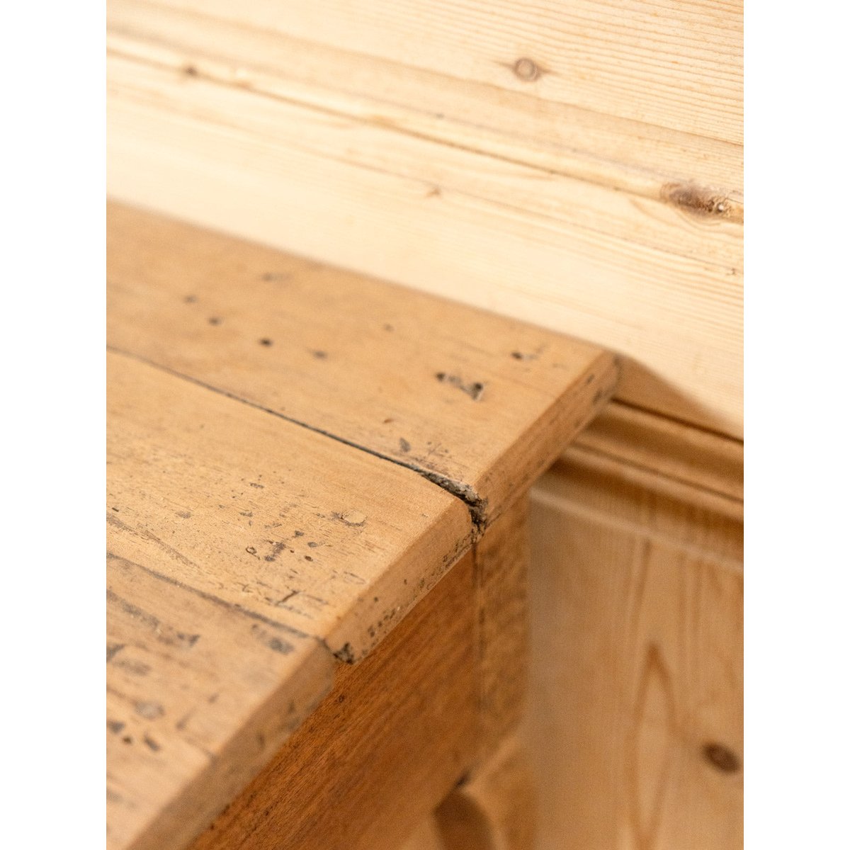 Bureau en bois Edouard N°1042 - Bon état bois foncé, DEBONGOUT