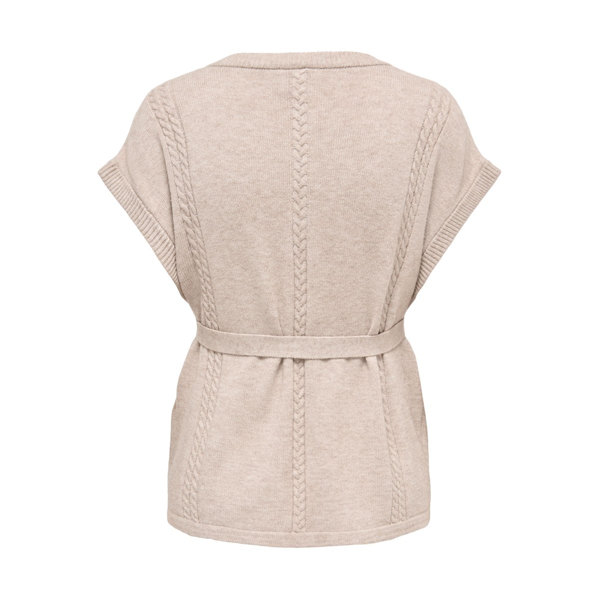 Gilet marron - mocha meringue 1, ONLY