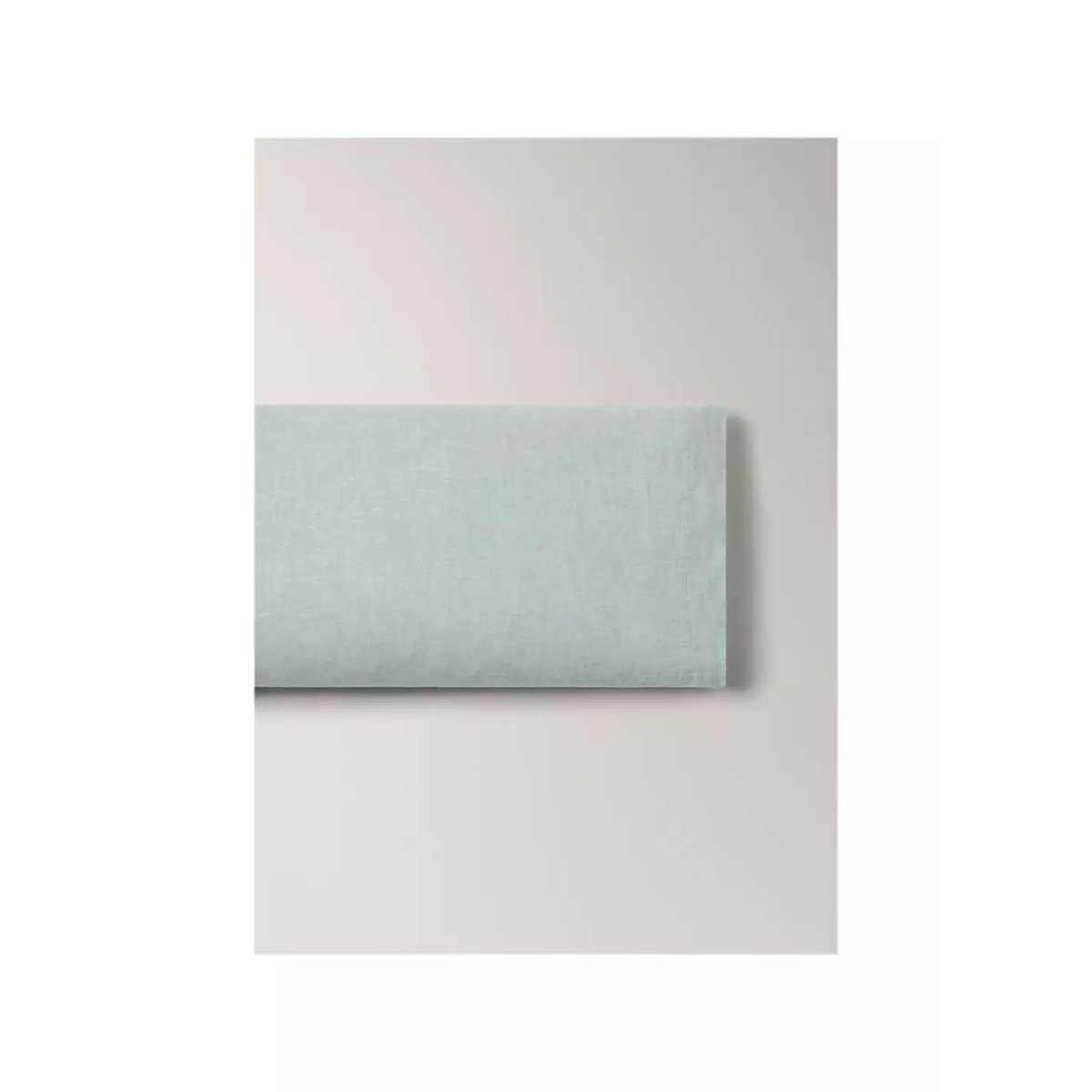Taie d’oreiller 100 % lin mélangé 45x110 cm vert pastel, MANGO HOME