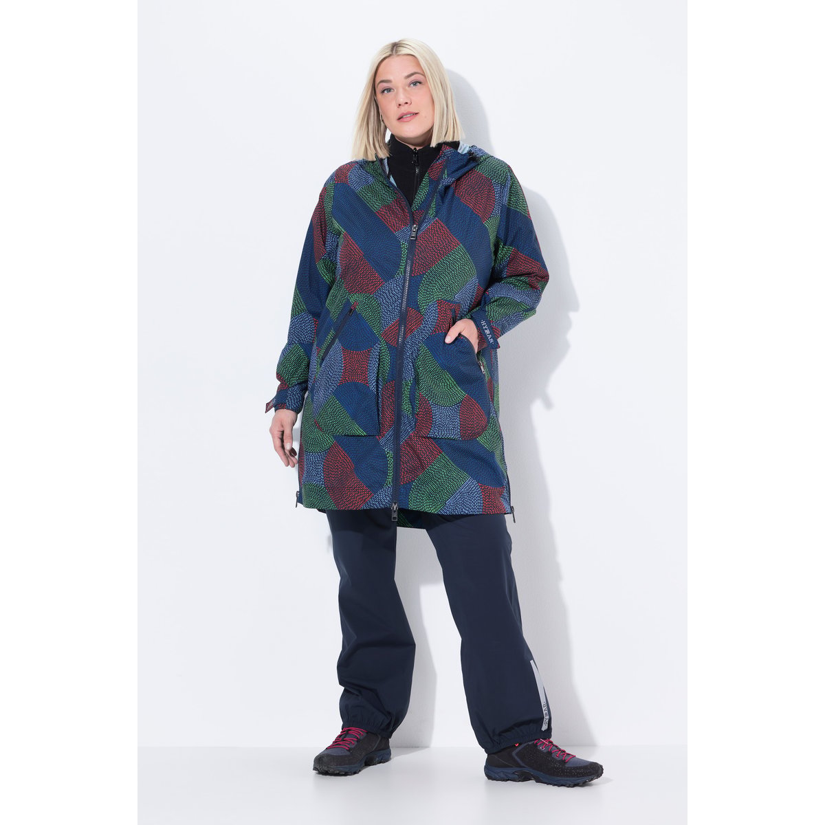 Veste de pluie imperméable marine, ULLA POPKEN