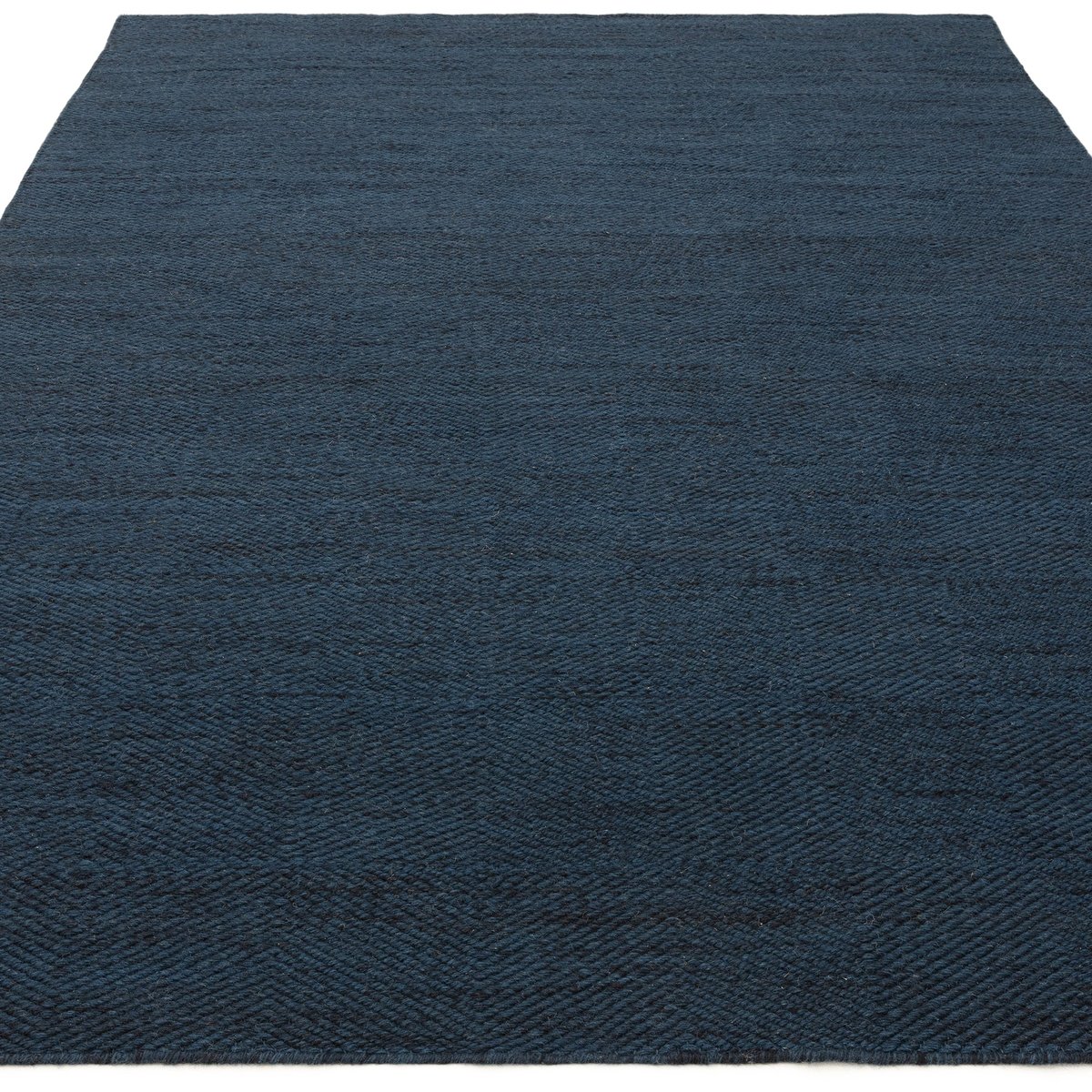 Tapis de salon et chambre en laine FERRIC bleu, NOVATREND