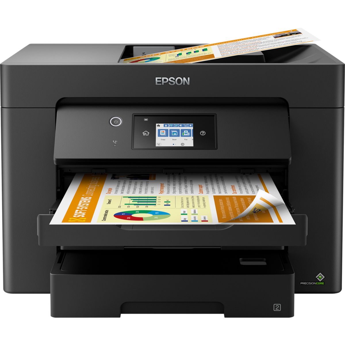 Imprimante jet d'encre WorkFoce WF-7830DTW couleur unique, EPSON