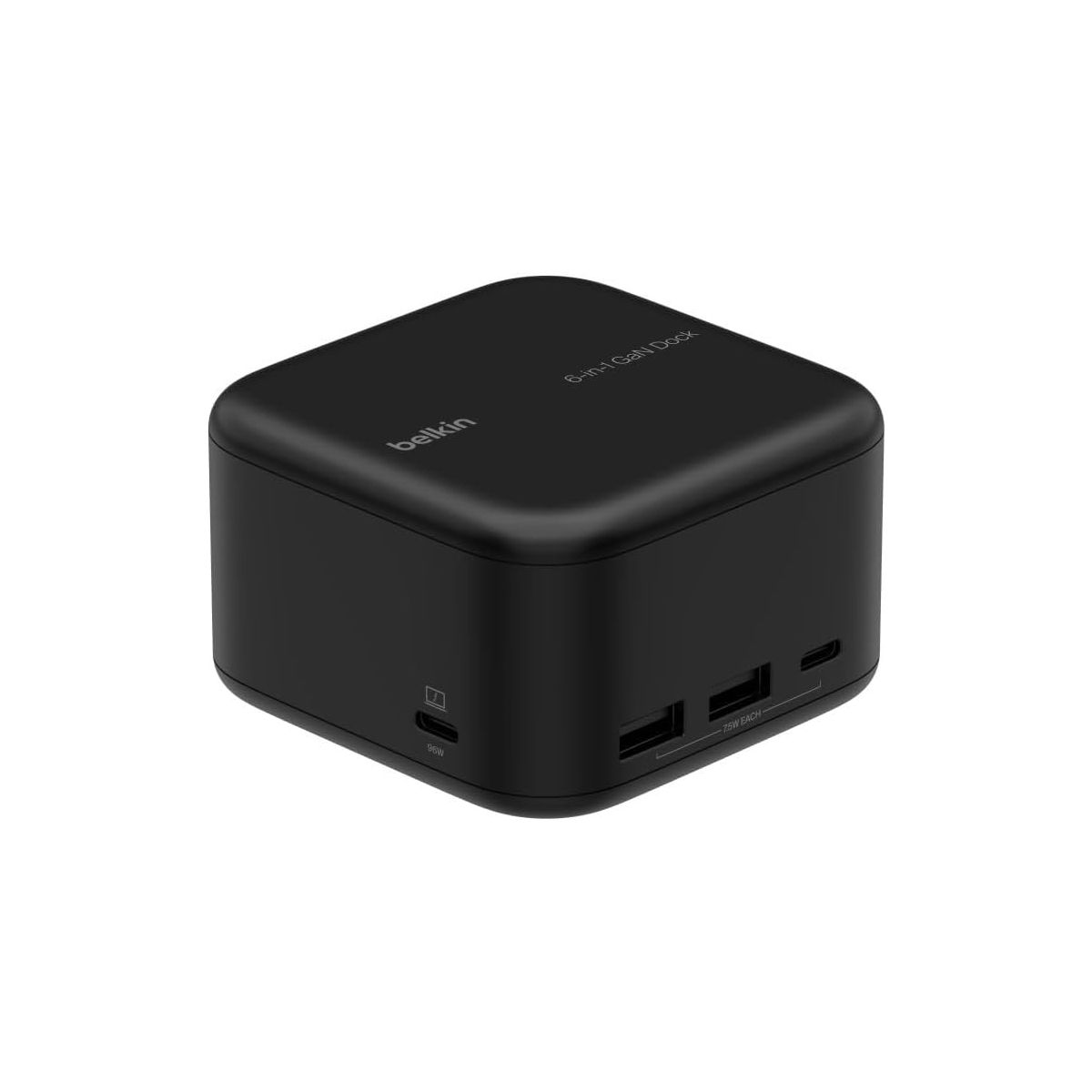 Station d'accueil USB-C 6 en 1 Dock Core 130W couleur unique, BELKIN