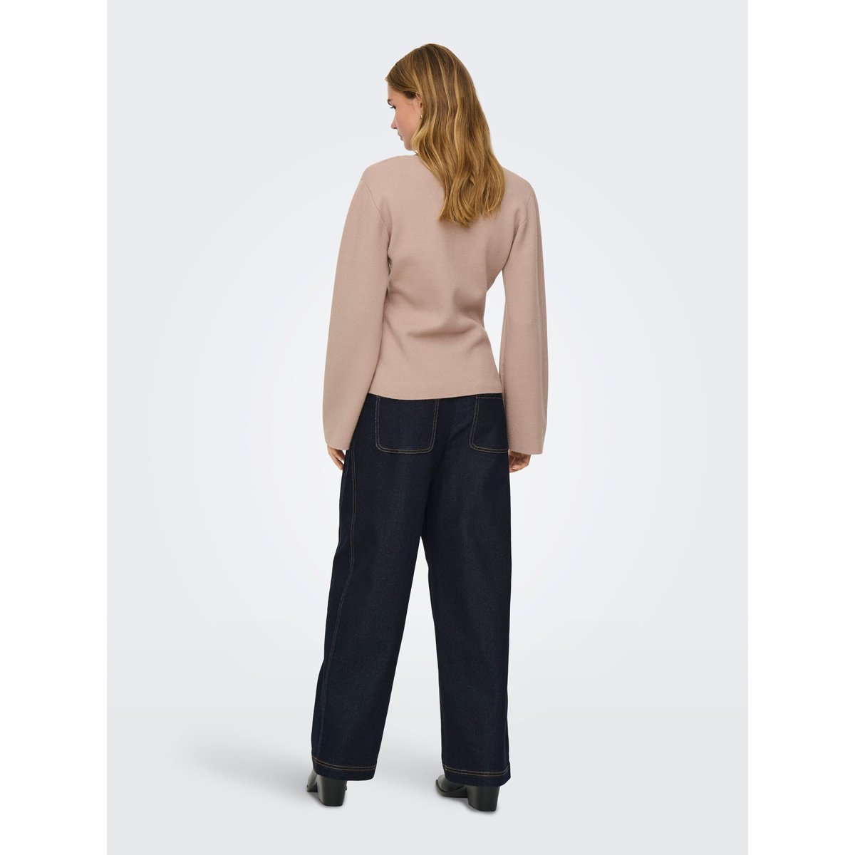Pull En Maille mocha meringue, ONLY