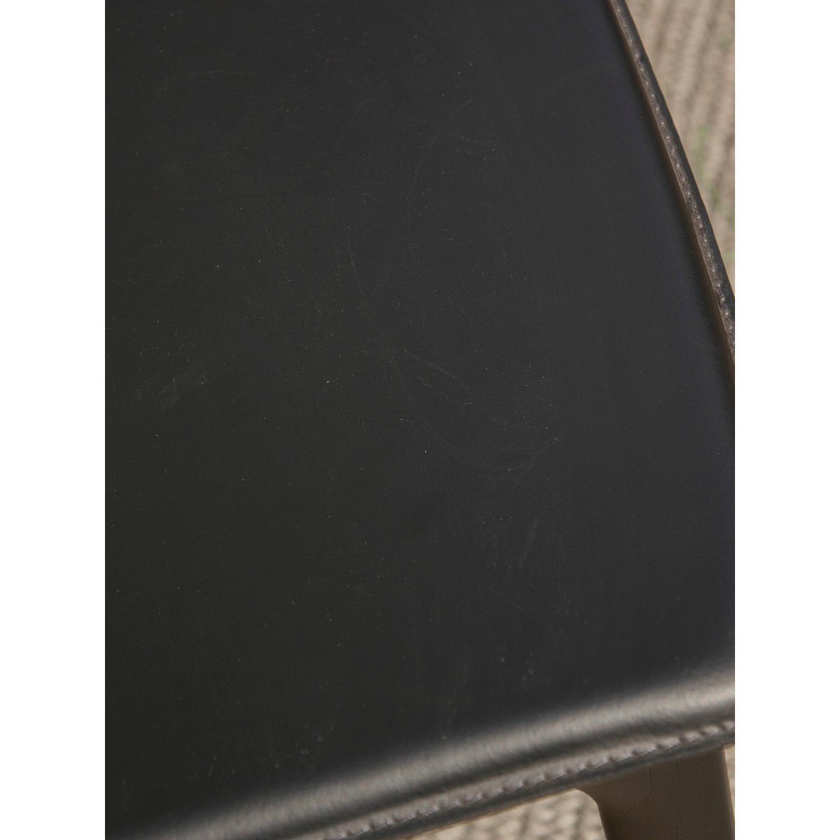 Chaise contemporaine italienne Alma N°1753 - Bon état noir, DEBONGOUT