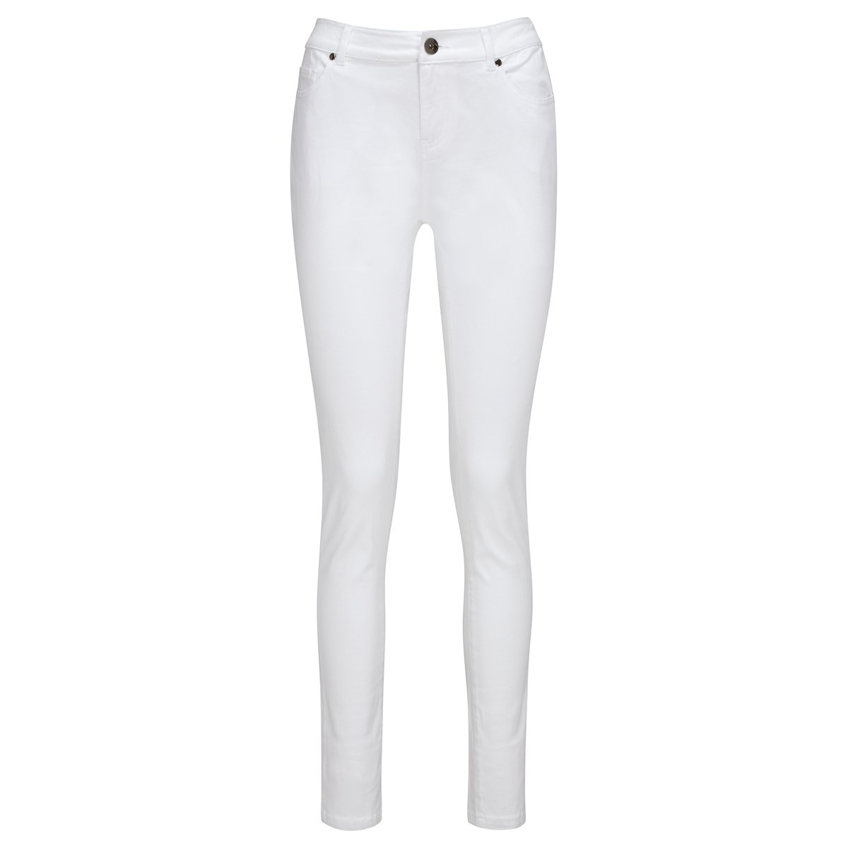 Jean Basique Skinny en Denim Extensible blanc, JOE BROWNS