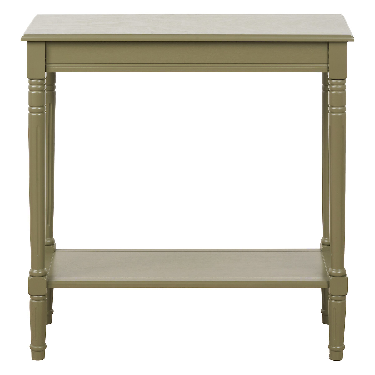 Hawthorne Pine Wood Console Table olive green, SO'HOME