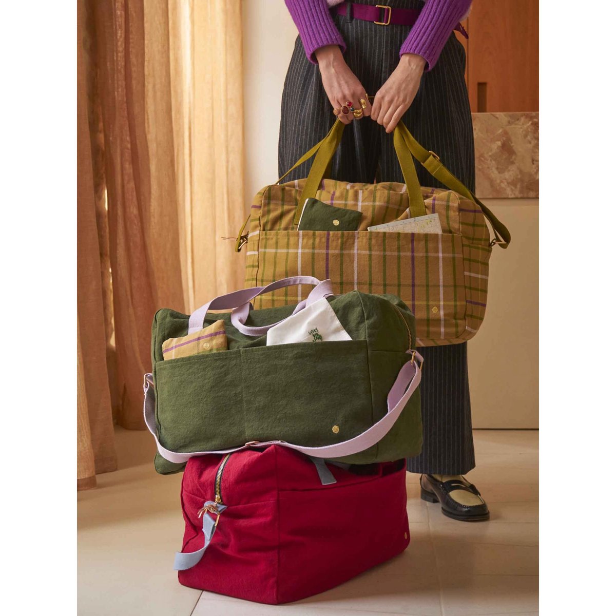 Sac voyage Scotty marron, LA CERISE SUR LE GATEAU
