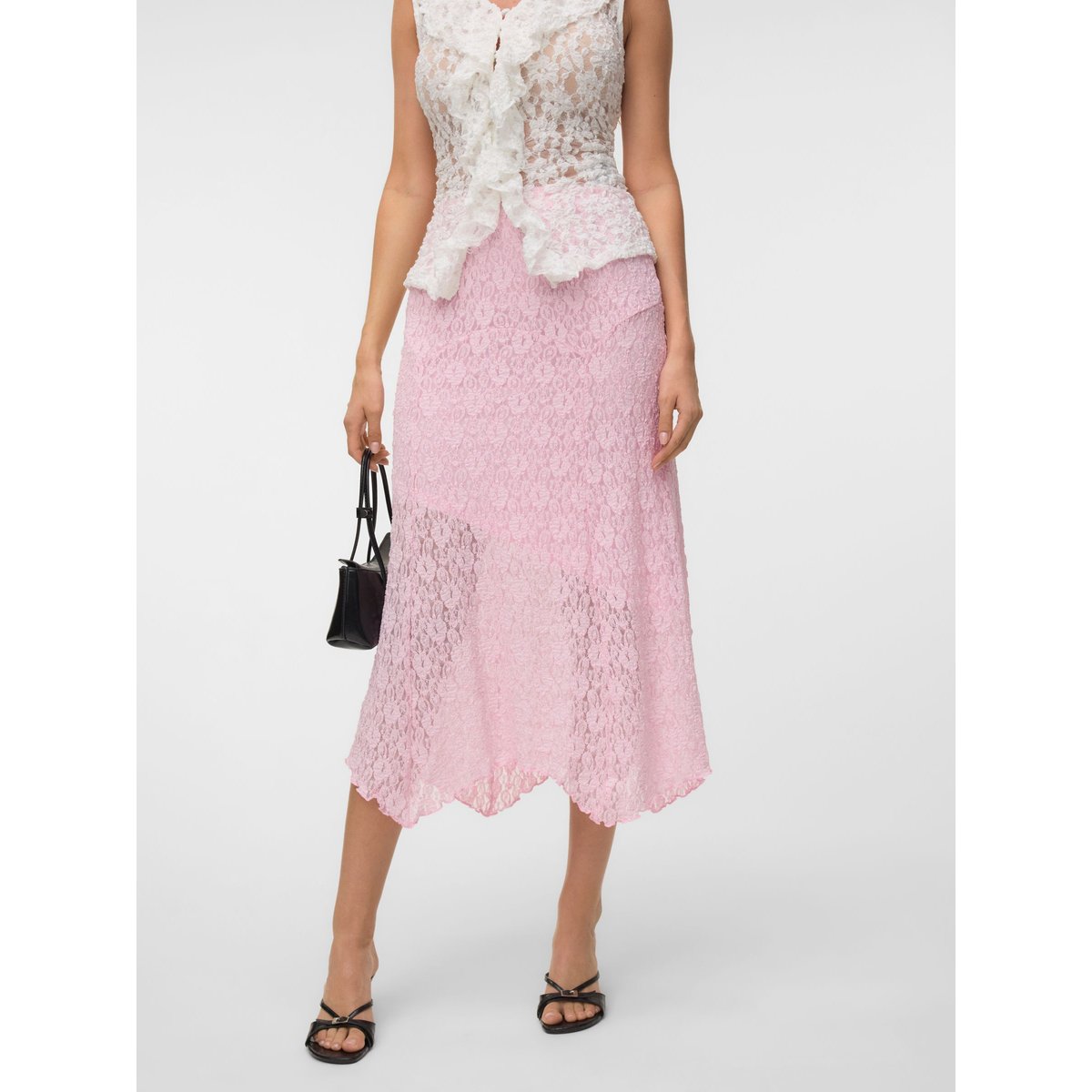 Jupe rose - parfait pink 1, VERO MODA