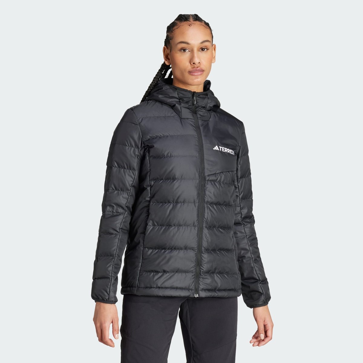 Doudoune à capuche légère Terrex Multi black, adidas Performance